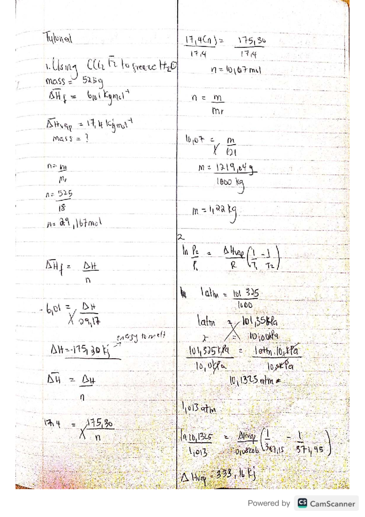 Tutorial 17: CCG F2 and H2O Phase Change Calculations - Studocu