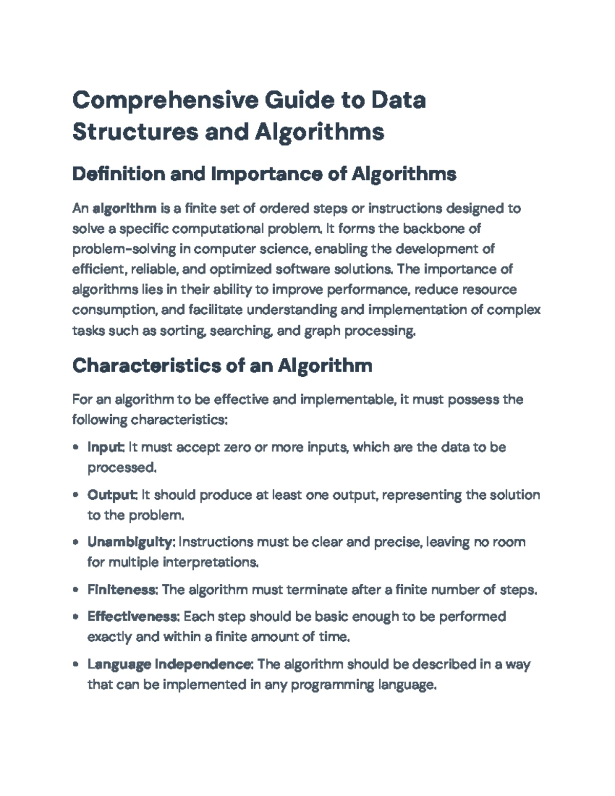 CSD3009 Final Exam: Overview of Data Structures & Algorithms - Studocu