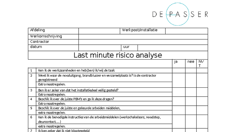 Last Minute Risico Analyse Mechanica - Voorbeeld Document - Studocu