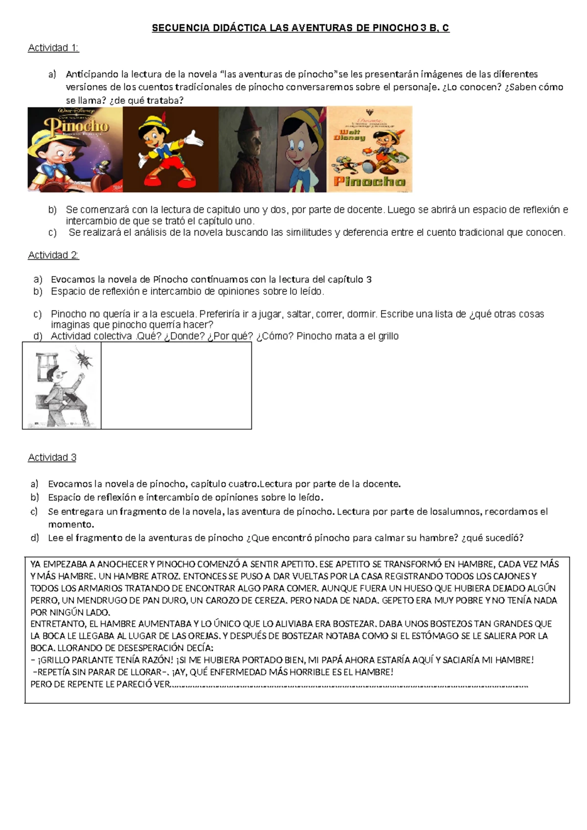 secuencia de lengua para segundo grado para escribir textos y ...