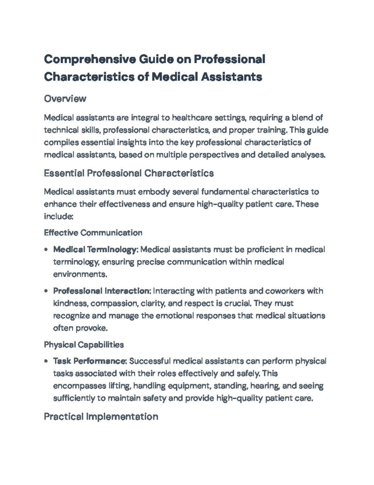 Roles and Training of Physician Assistants: Overview & Requirements ...
