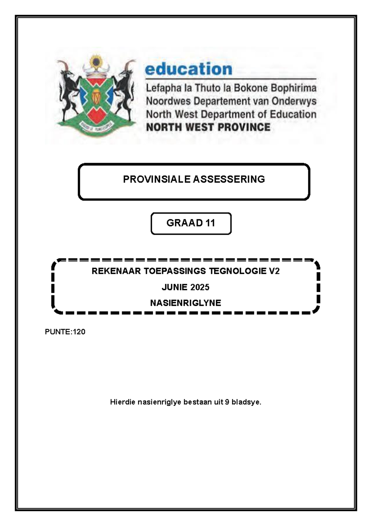 RTT V2 G11 REKENAAR TOEPASSINGS TEGNOLOGIE NASIENRIGLYNE JUNIE 2025 ...