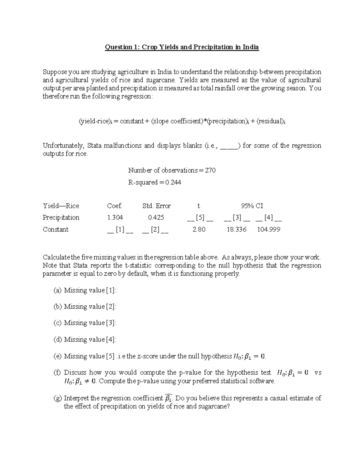 EC1C1 PS 8 2025 - Regression Analysis of Crop Yields & Precipitation ...