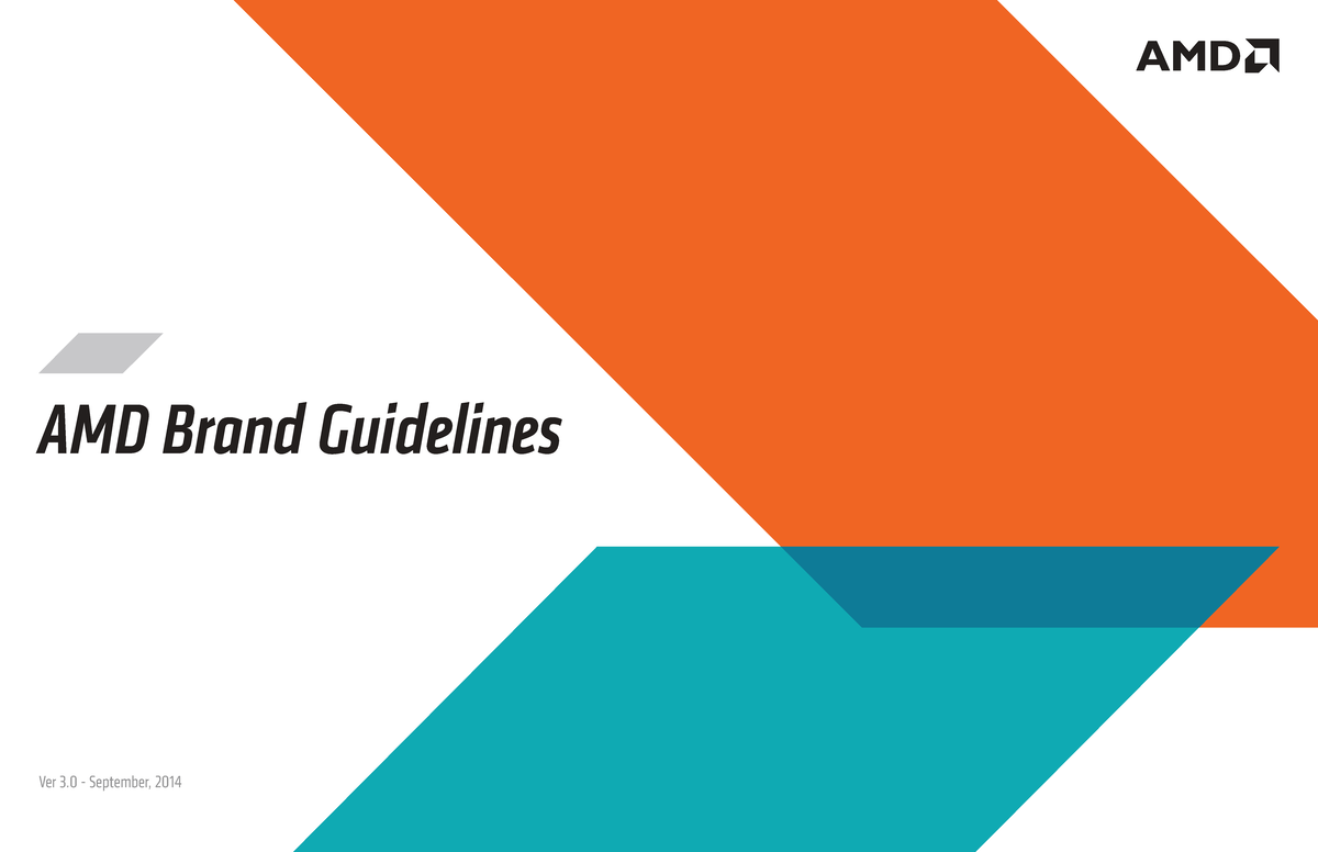 AMD Brandbook: Identity Guidelines (Version 3 - 2014) - Studocu