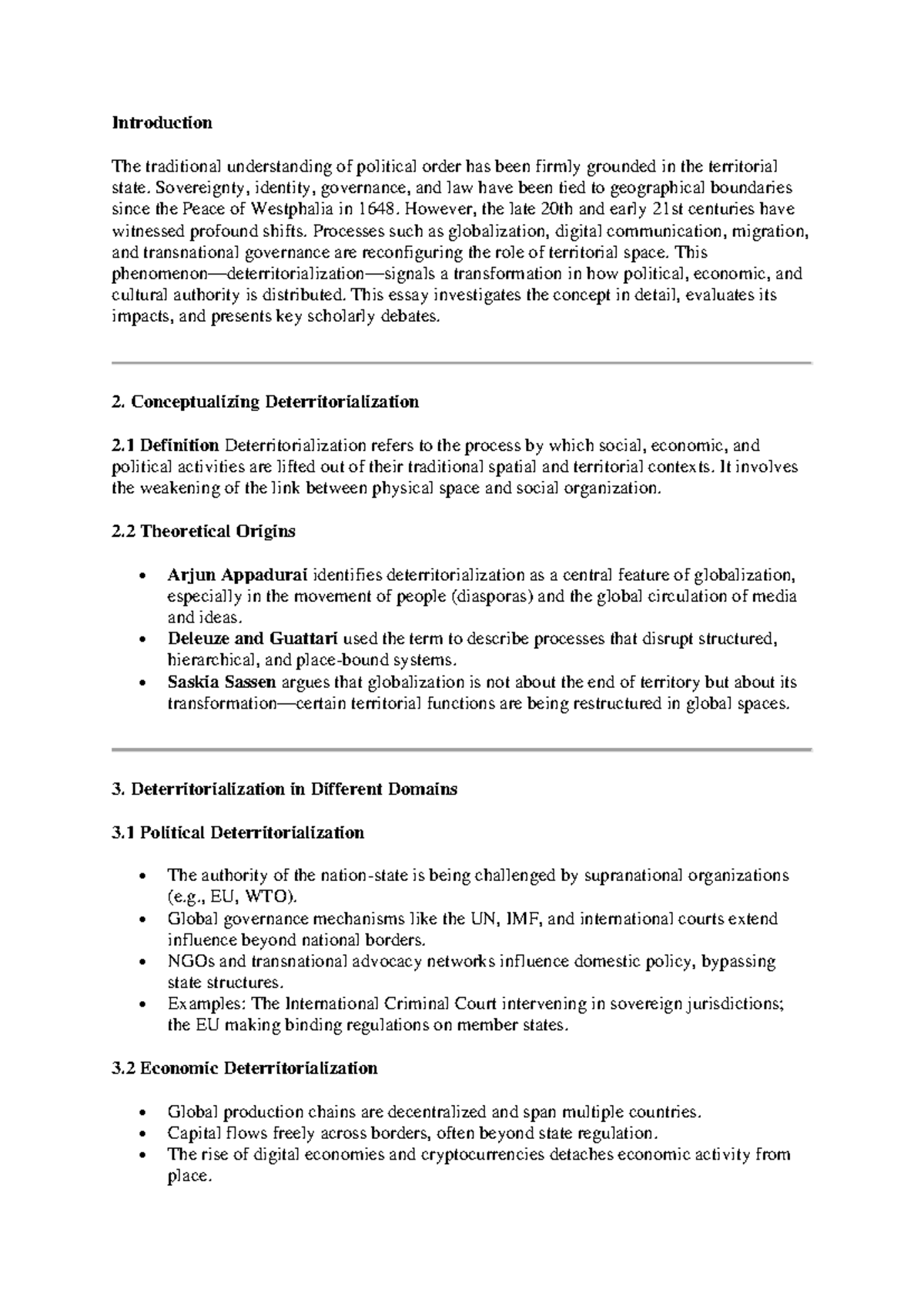 Dsc12 Global Politics: Key Concepts and Exam Answers for Sem 4 - Studocu