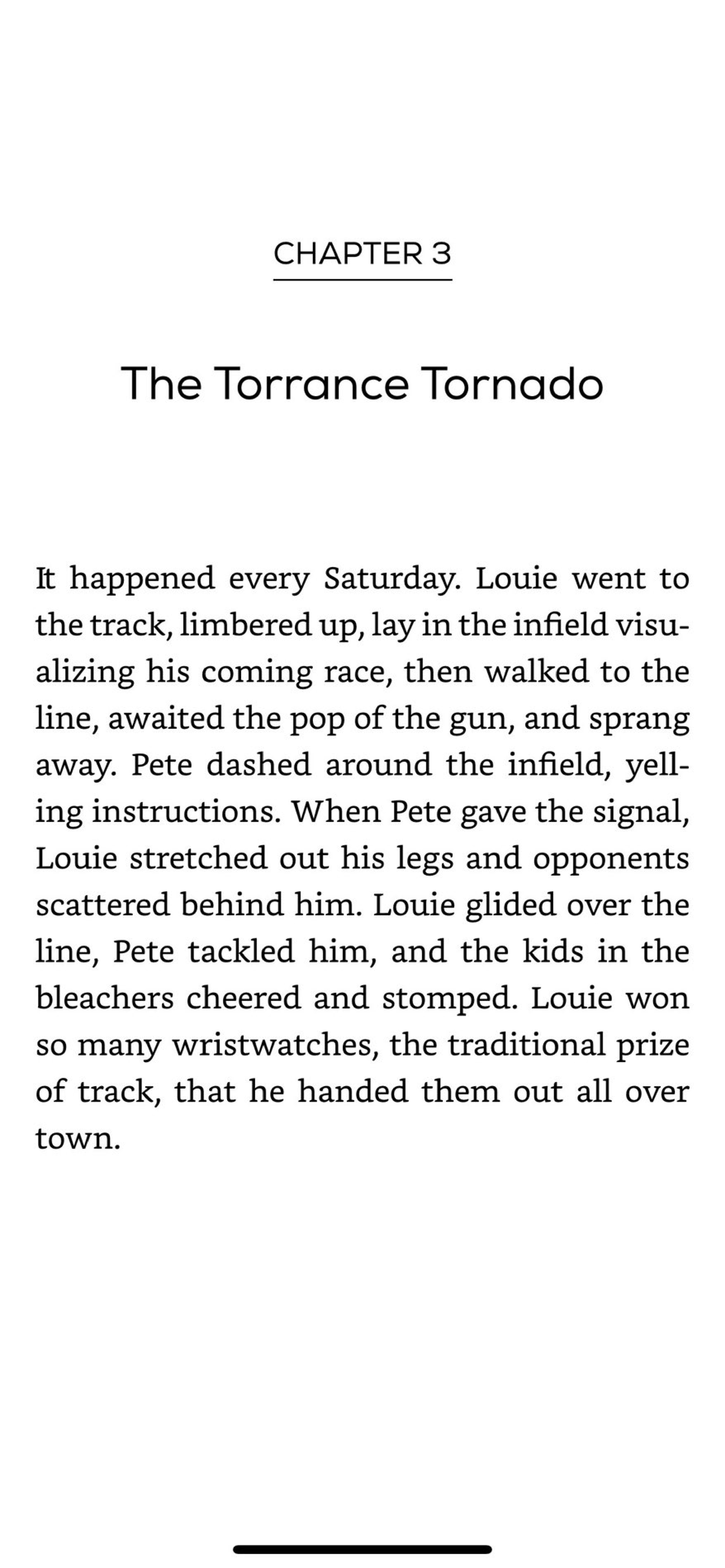 Unbroken: CH 3-4 - The Rise of Louie Zamperini and Olympic Trials - Studocu