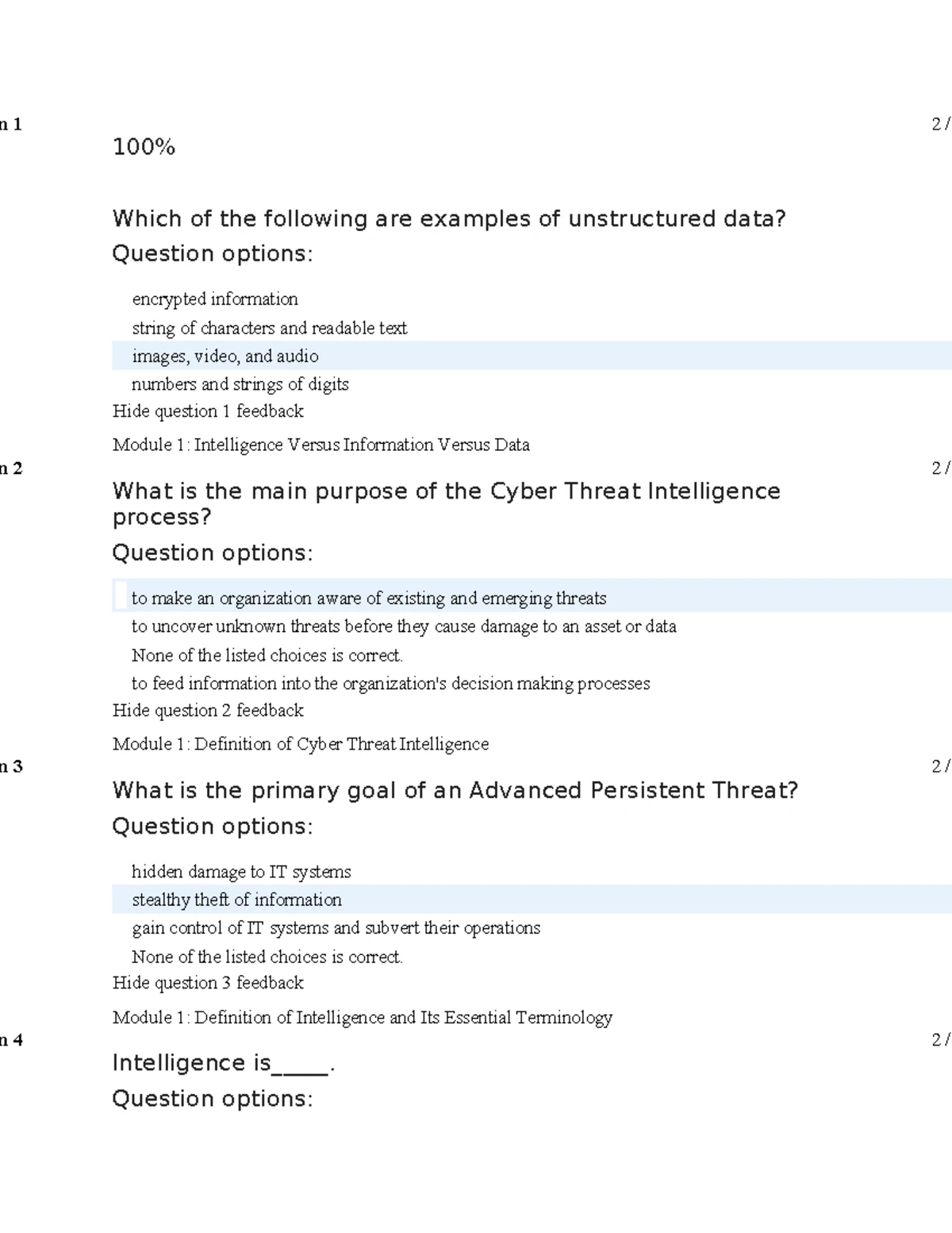 Quiz #1 on CIPP US - Chapters 1-3 Overview and Insights - Studocu