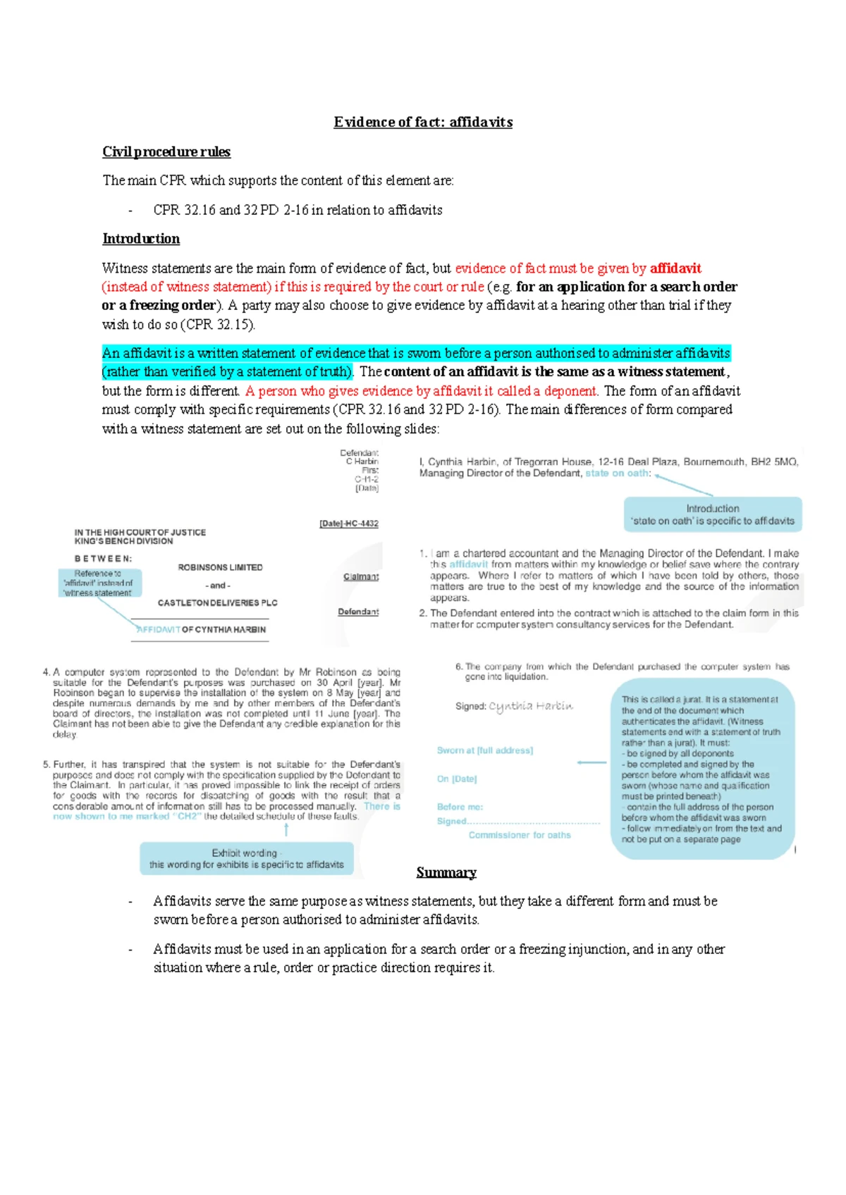 Expert Evidence in Civil Procedure: Understanding CPR 35 and Opinion ...