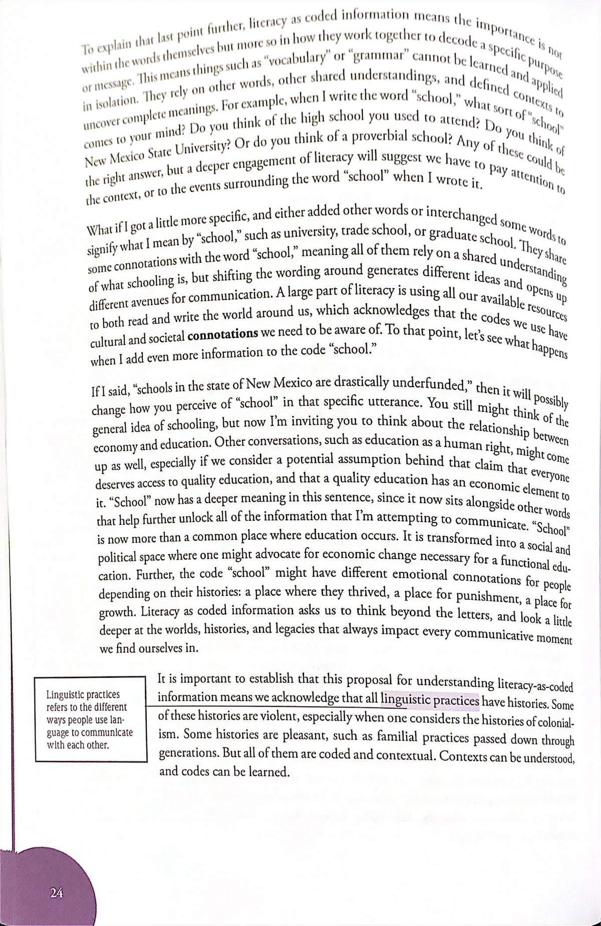 Understanding Literacy as Coded Info: Contexts & Connotations (ENG 101 ...