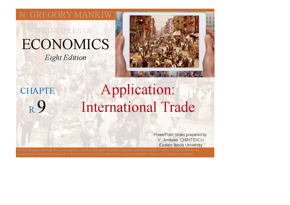 ECO 201 Principles of Economics: Chapter 9 International Trade Slides ...