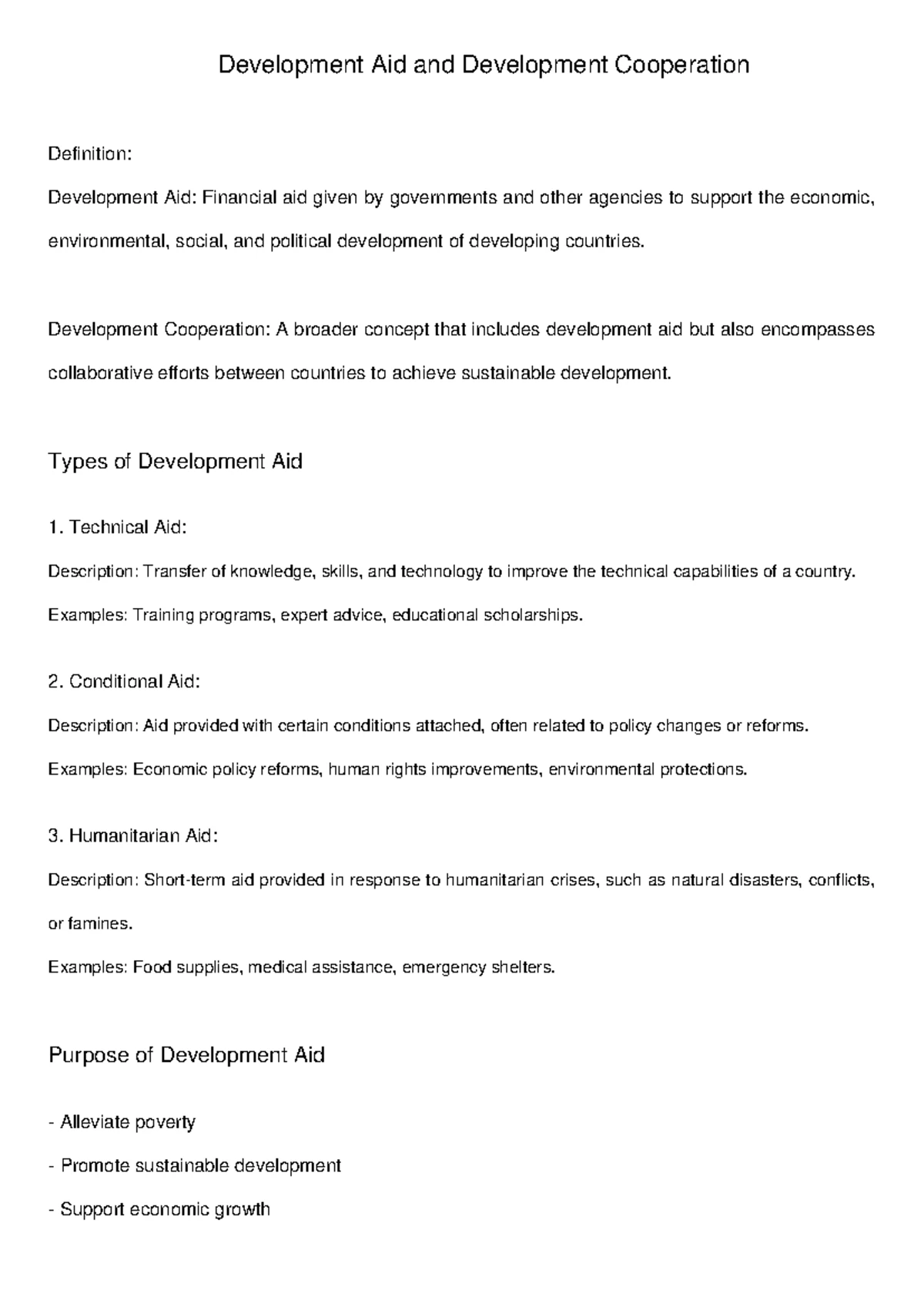 Development Geography Summary Grade 11 Term3 - Introduction to ...