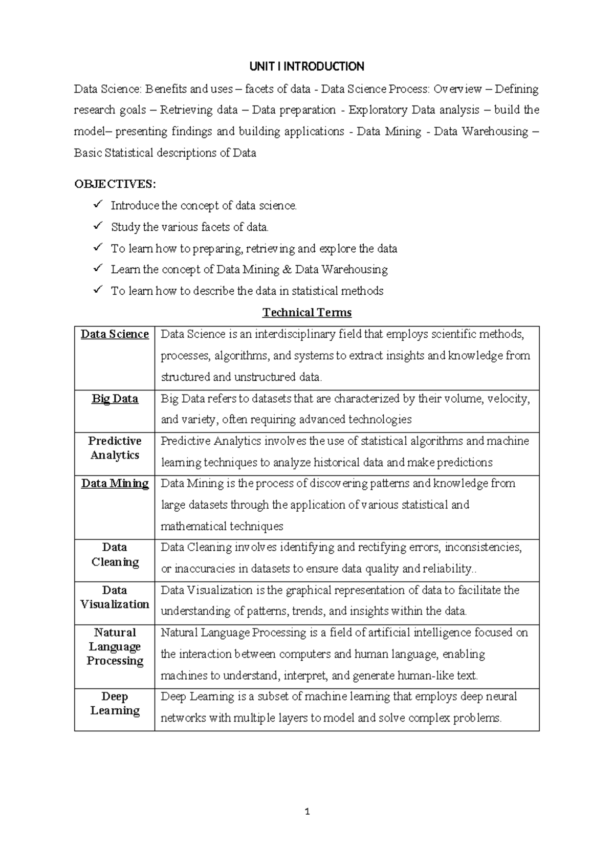 Data Science Fundamentals: Introduction and Key Concepts (DS101) - Studocu