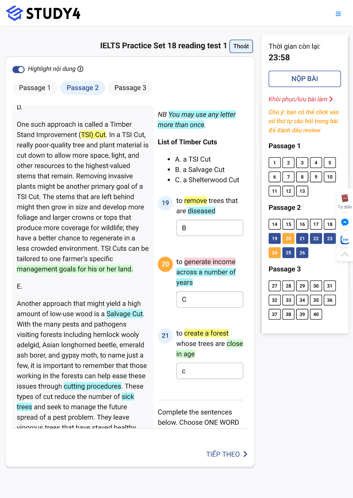 IELTS Practice Set 18: Reading Test 1 - Study Notes - Studocu