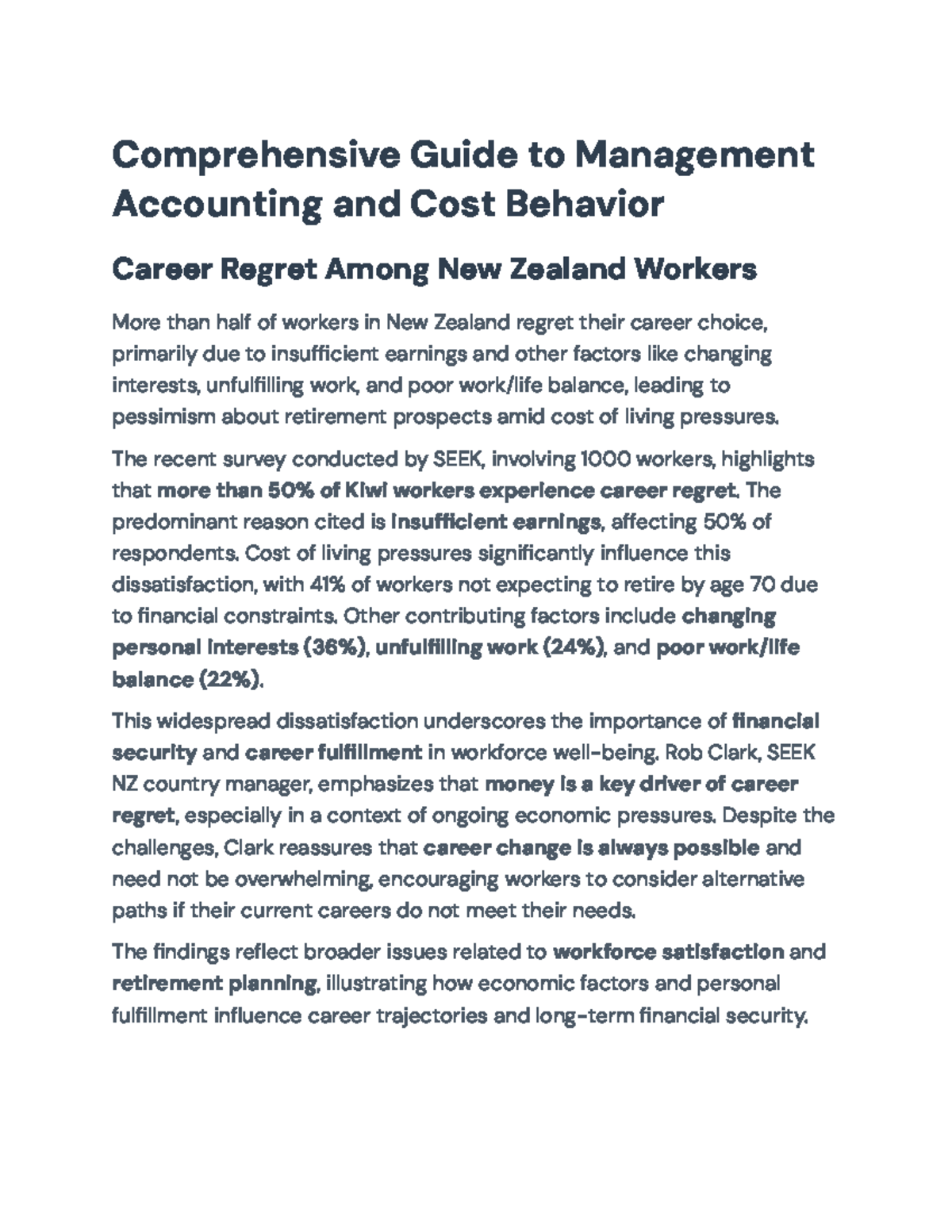 Cost Behavior and Classification in Management Accounting: A Guide ...