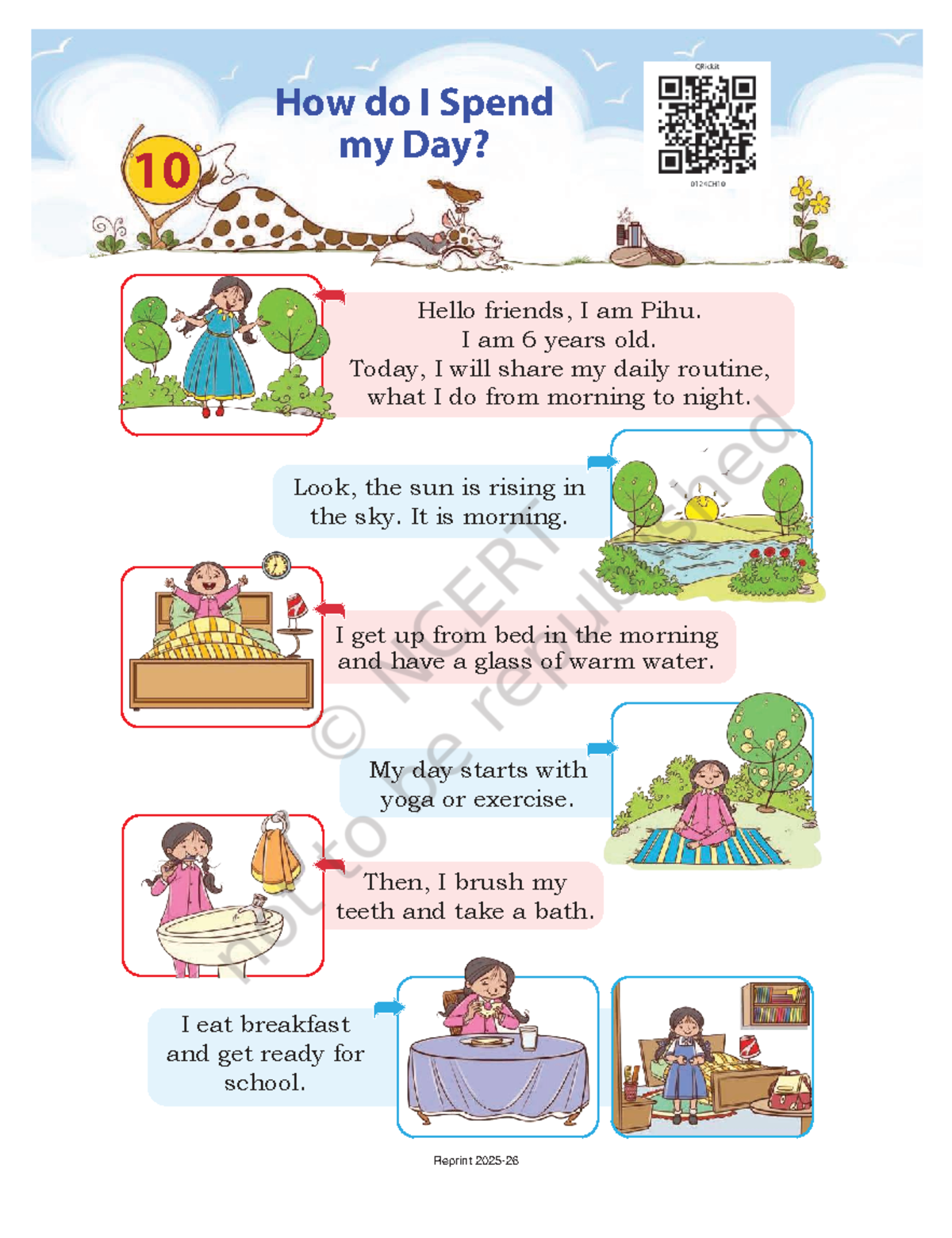 Aejm110 - My Daily Routine: A 6-Year-Old's Day Explained - Studocu