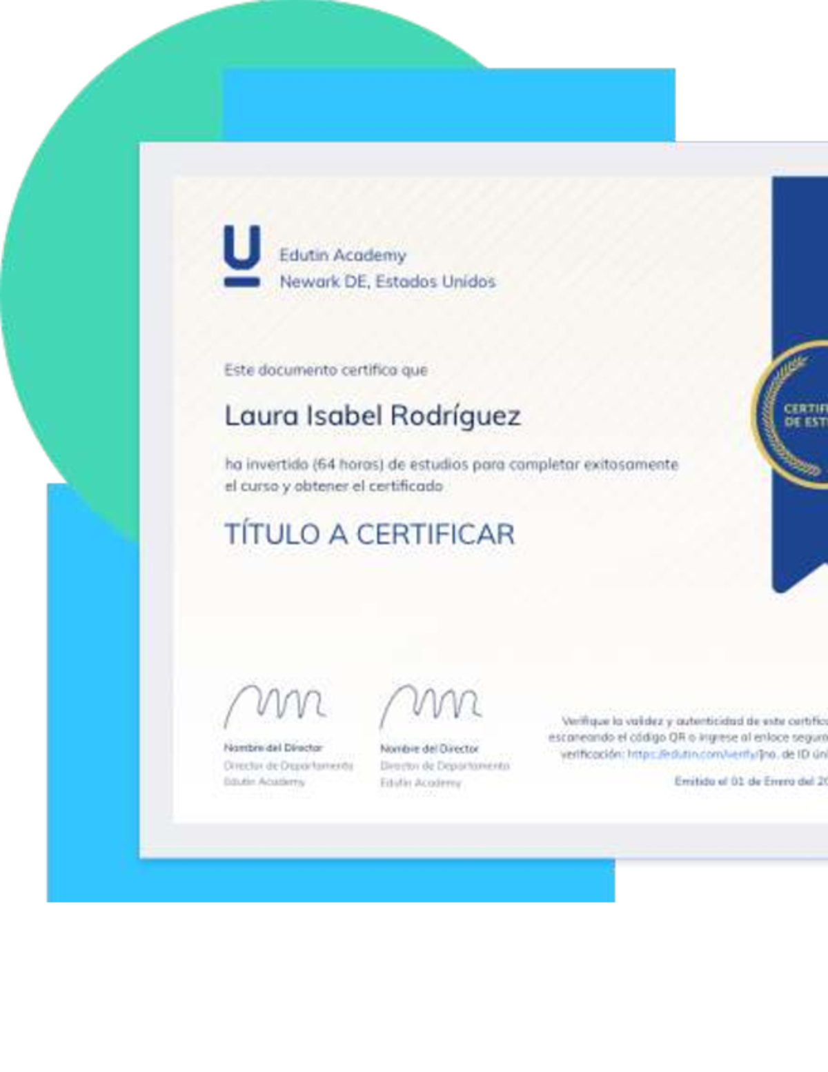 Certificado de Curso - Laura Isabel Rodríguez - Edutin Academy - Studocu