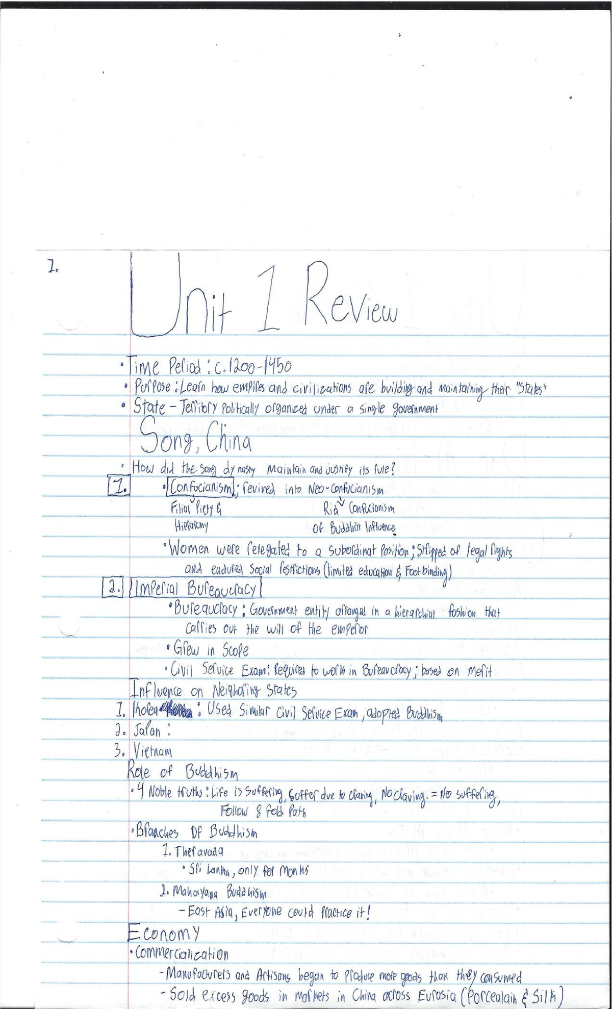 Final Exam Study Guide: Unit 1 Review on Empires & Civilizations - Studocu