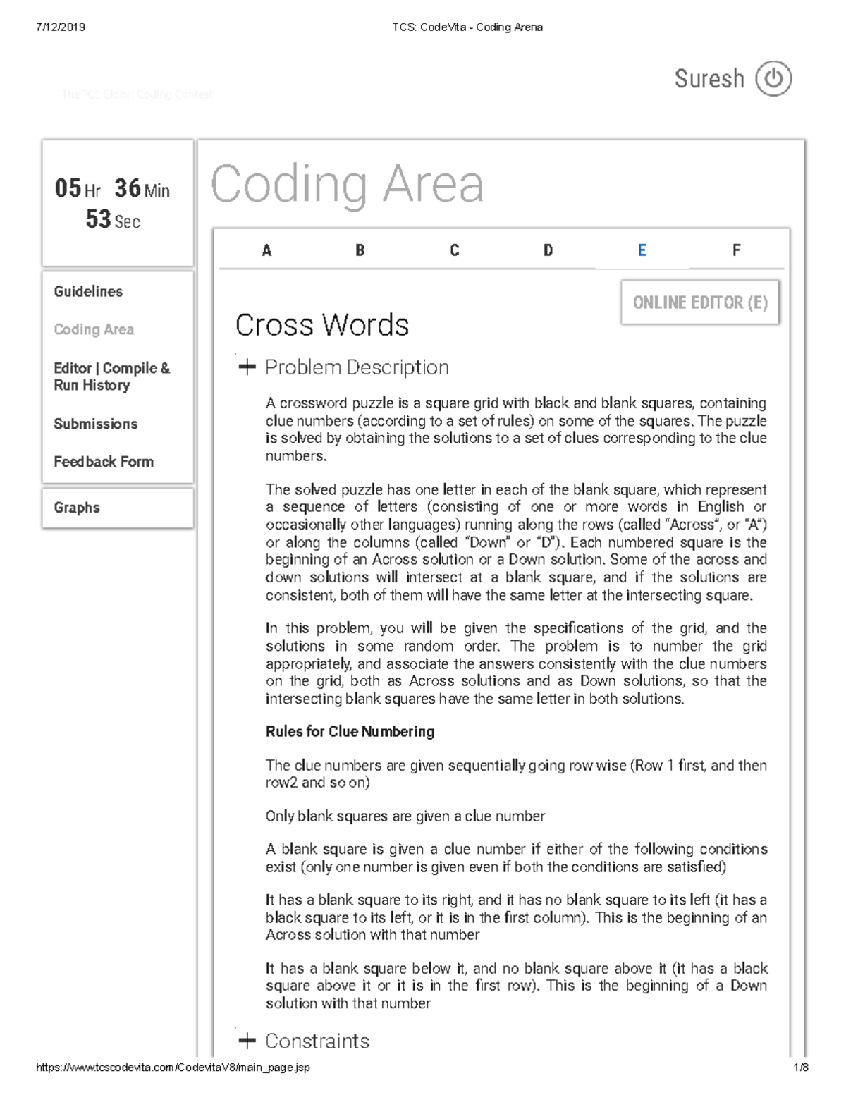 TCS: CodeVita Coding Challenge Guidelines and Solutions - Studocu