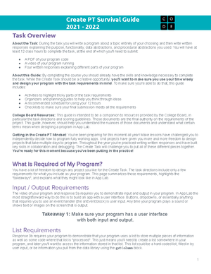 Sample Prompts for Apcsp Written Responses - As a new modification to ...