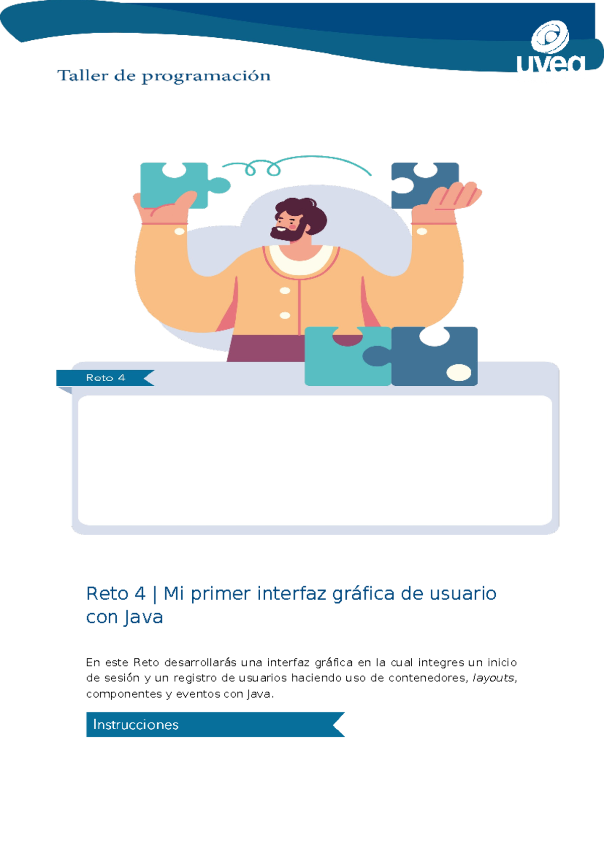 Garcia Alan R4 U2 - Interfaz Gráfica de Usuario con Java - Studocu