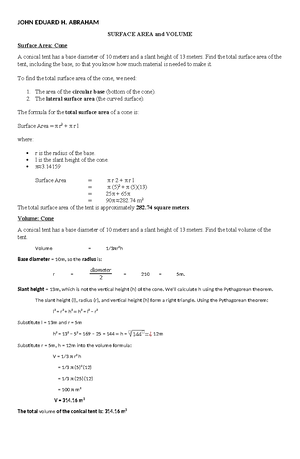 Problem Solving in IS 1- Solid Mensuration and Spherical Trigonometry ...