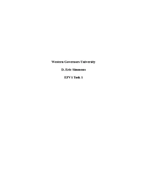 D229 Management Strategies: Functional Behavior Assessment - Task 1 ...