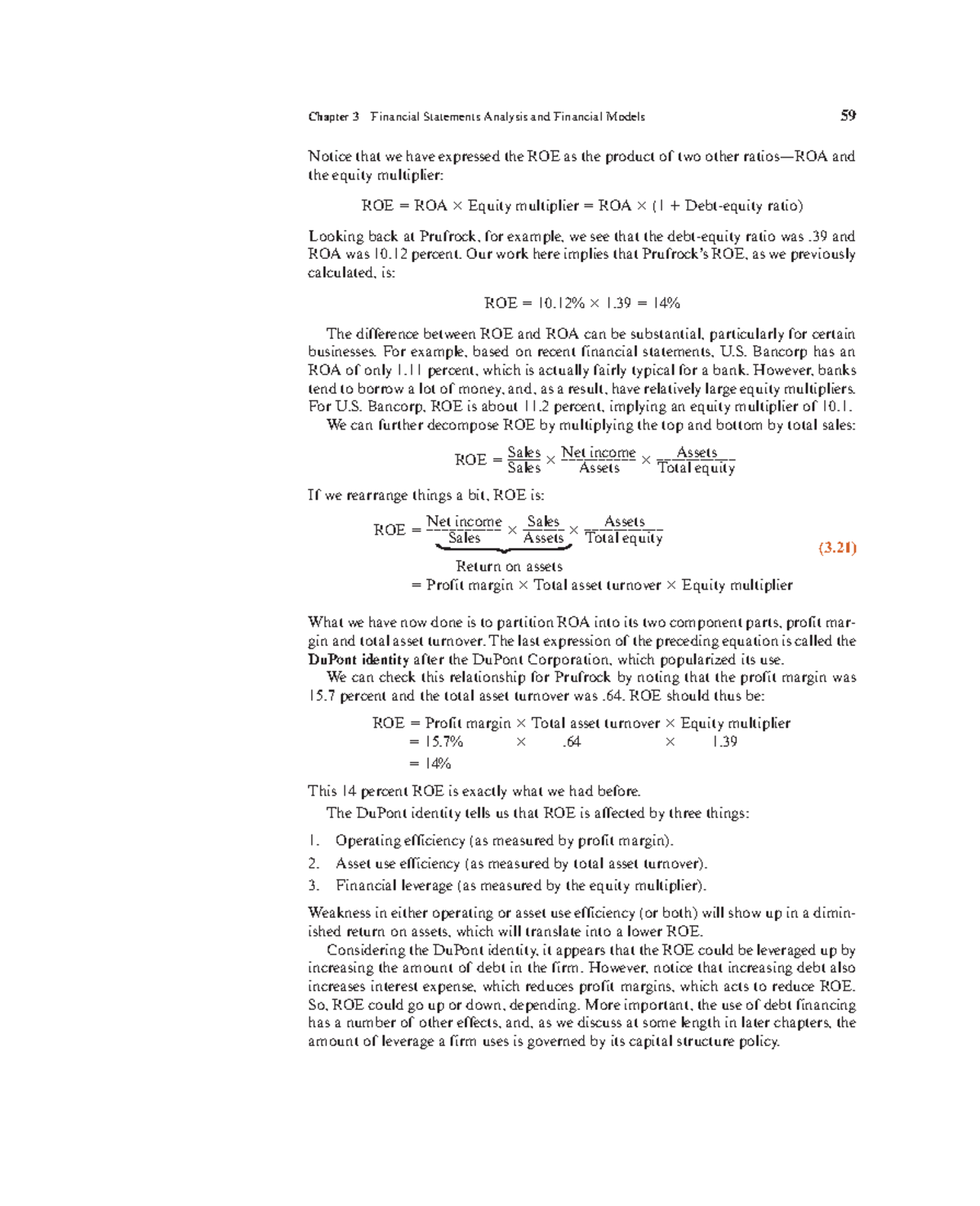 Corporate Finance-34: Chapter 3 - Analysis of Financial Statements and ...