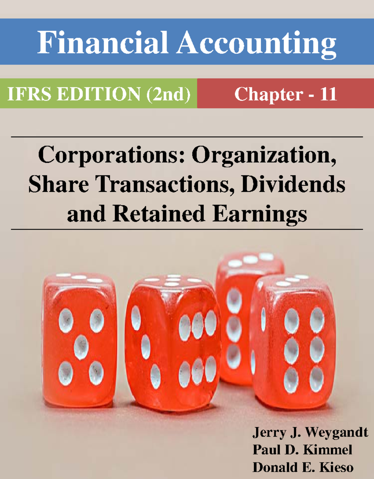 Ch11-Corporations - Pdf - IFRS EDITION (2nd) Financial Accounting ...