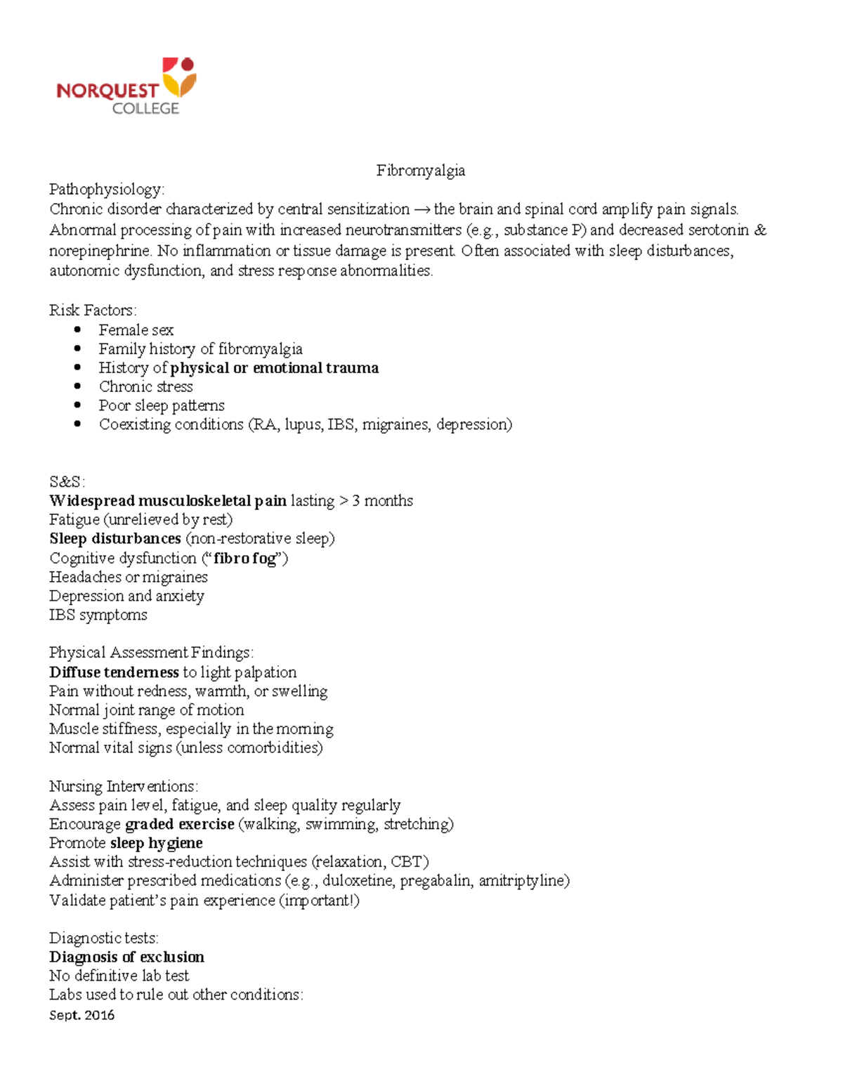 Fibromyalgia Pathophysiology: Understanding Chronic Pain Mechanisms ...