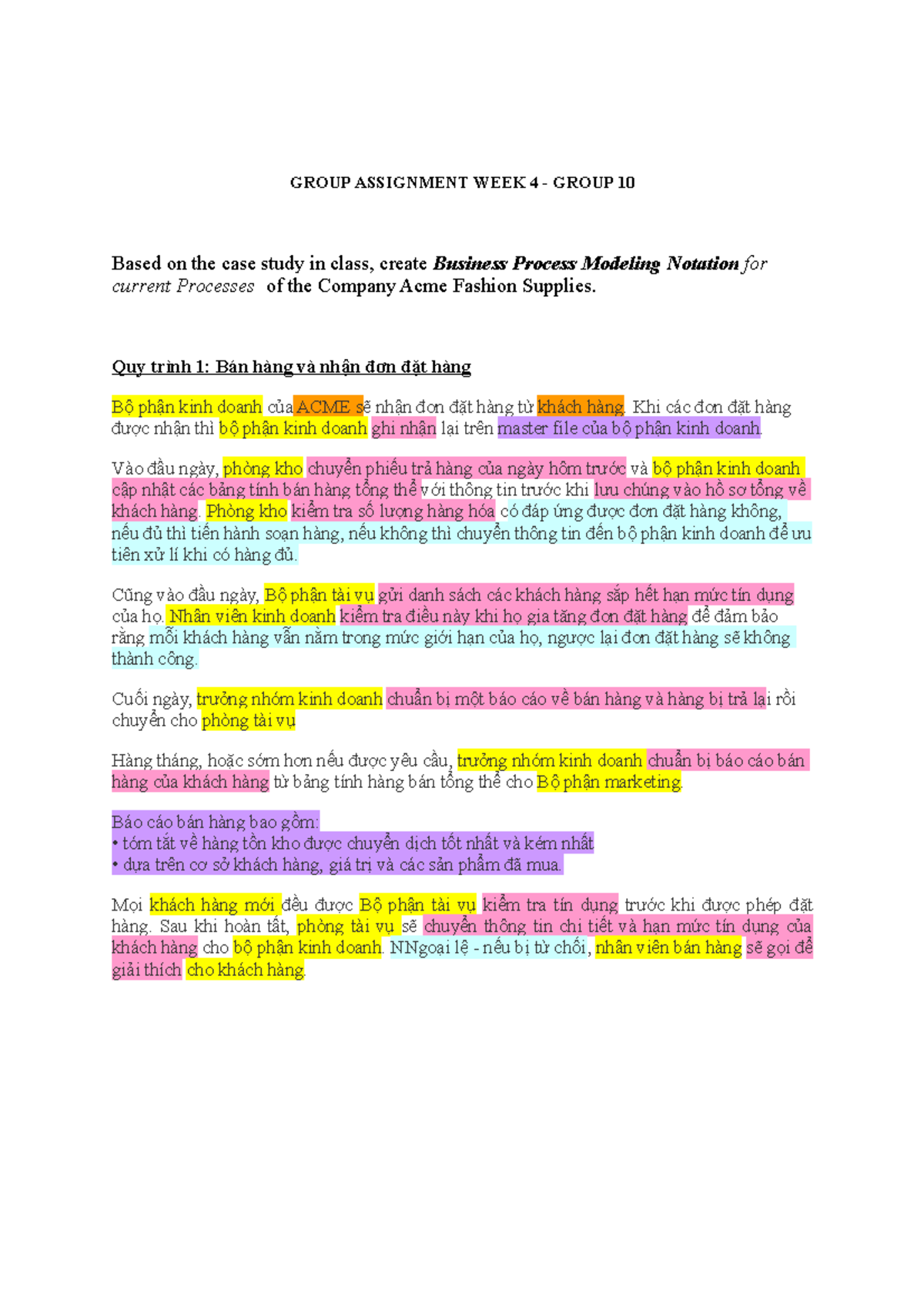 Group Assignment WEEK 4 123456 - GROUP ASSIGNMENT WEEK 4 - GROUP 10 ...