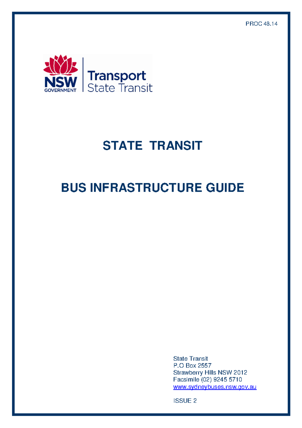 Bus Infrastructure Guide NSW: Key Design and Accessibility Standards ...
