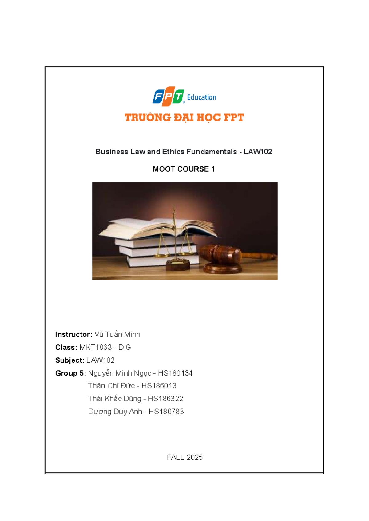Business Law and Ethics Case Study Summary LAW102 MOOT COURSE 1 - Studocu