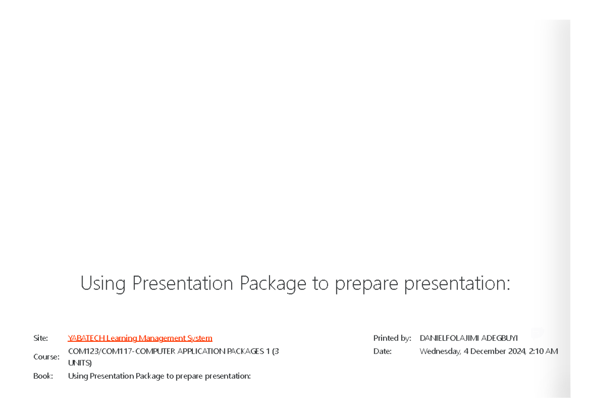 Using MS PowerPoint for Effective Presentations: AP 1 Study Guide - Studocu