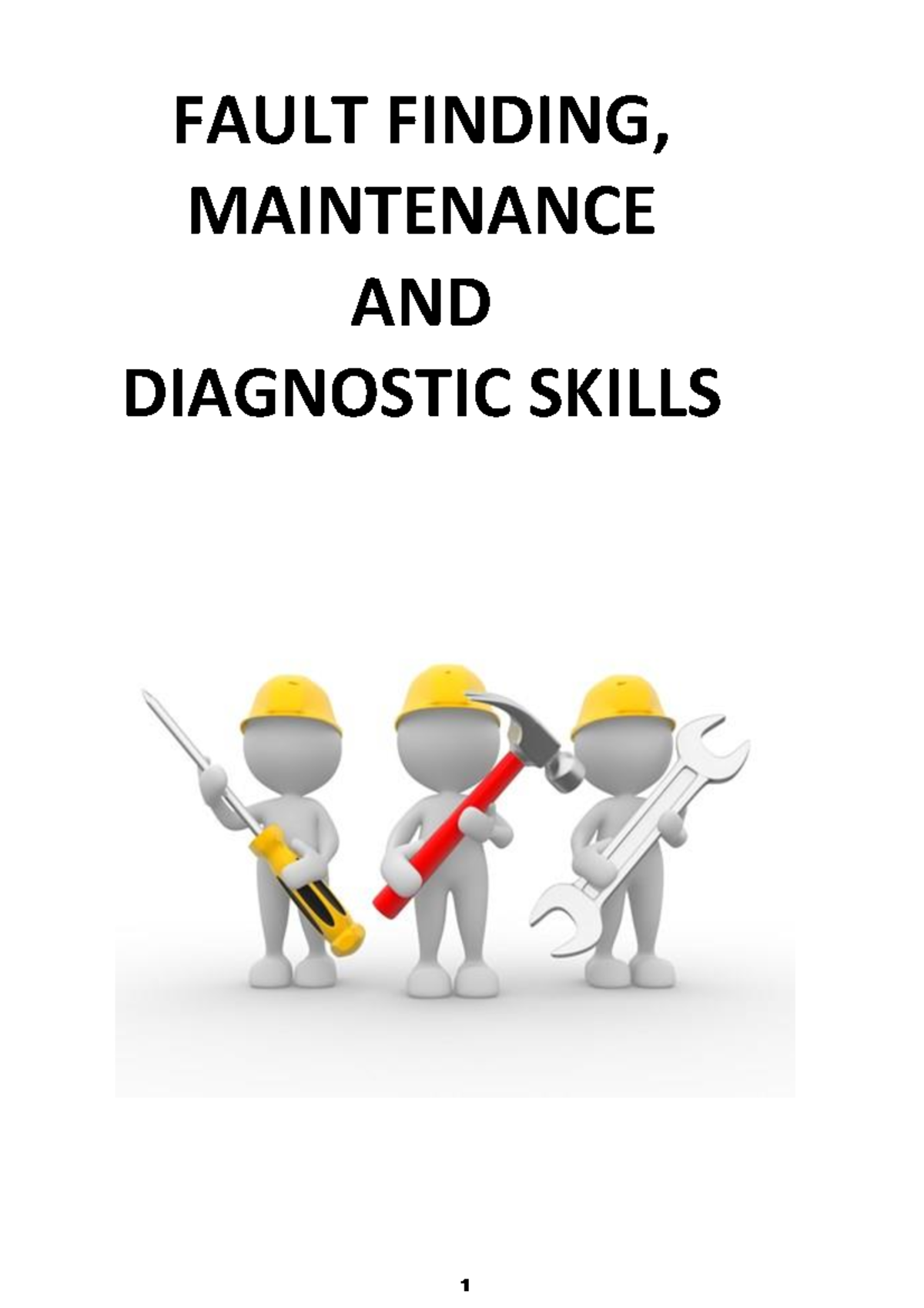 Electrical Maintenance & Fault Diagnosis Guidelines - MNT-2023 - Studocu