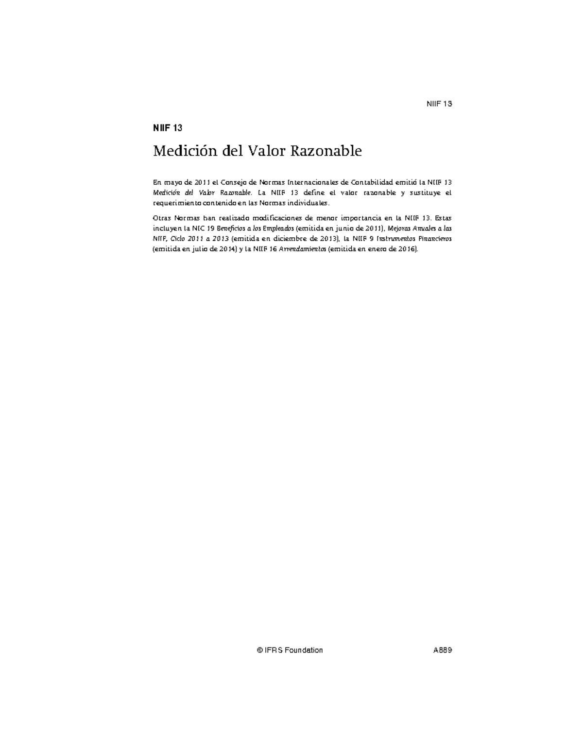NIIF 13: Guía sobre la Medición del Valor Razonable en Contabilidad ...