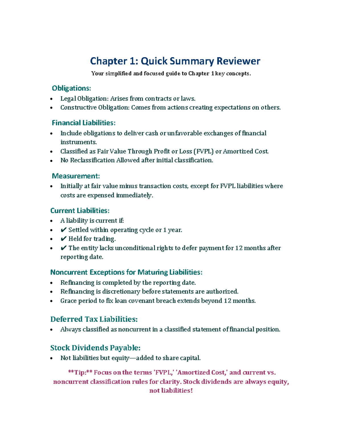 Chapter 1 Quick Summary Reviewer Aesthetic - Chapter 1: Quick Summary ...