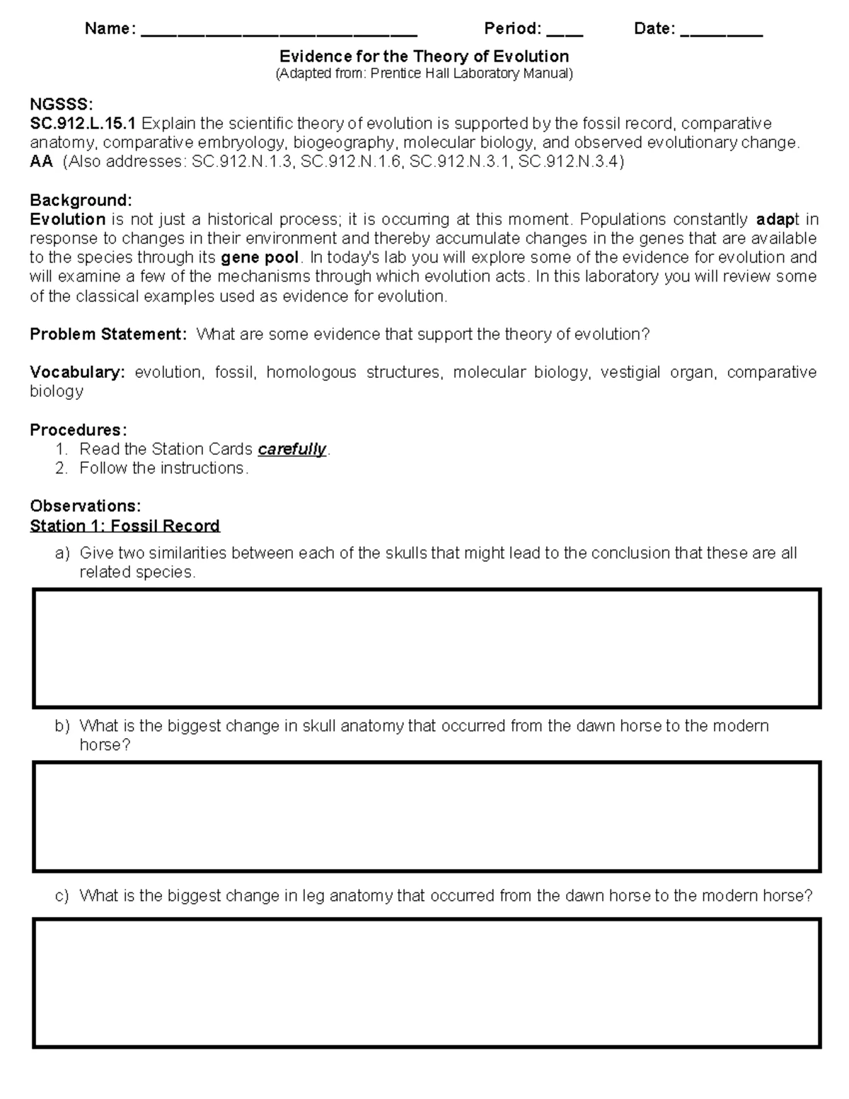 DNA Replication Power Notes for SC.912.L.16 Lecture - Studocu