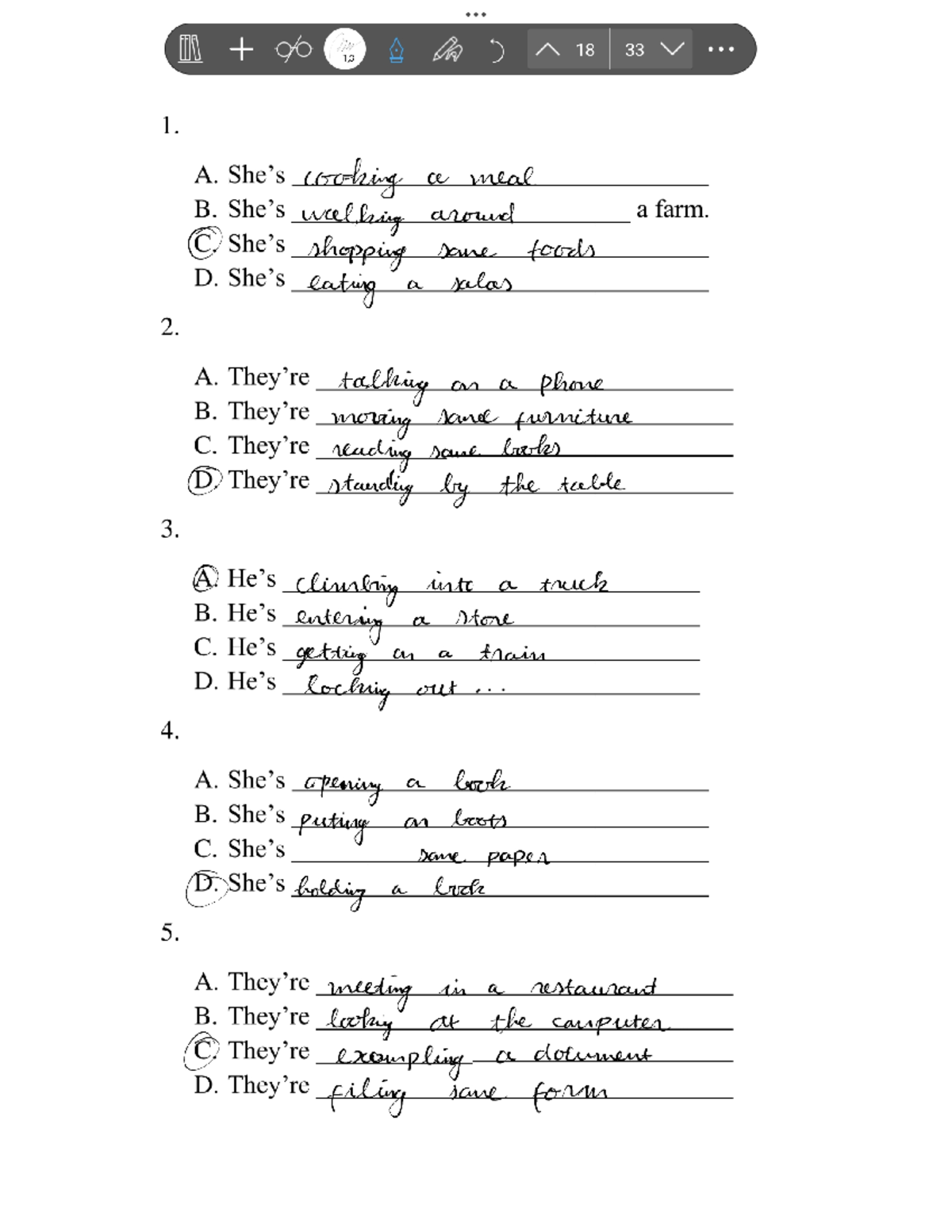 HW - Tài liệu học Toeic thầy Long: Lesson Exercises & Answers - Studocu
