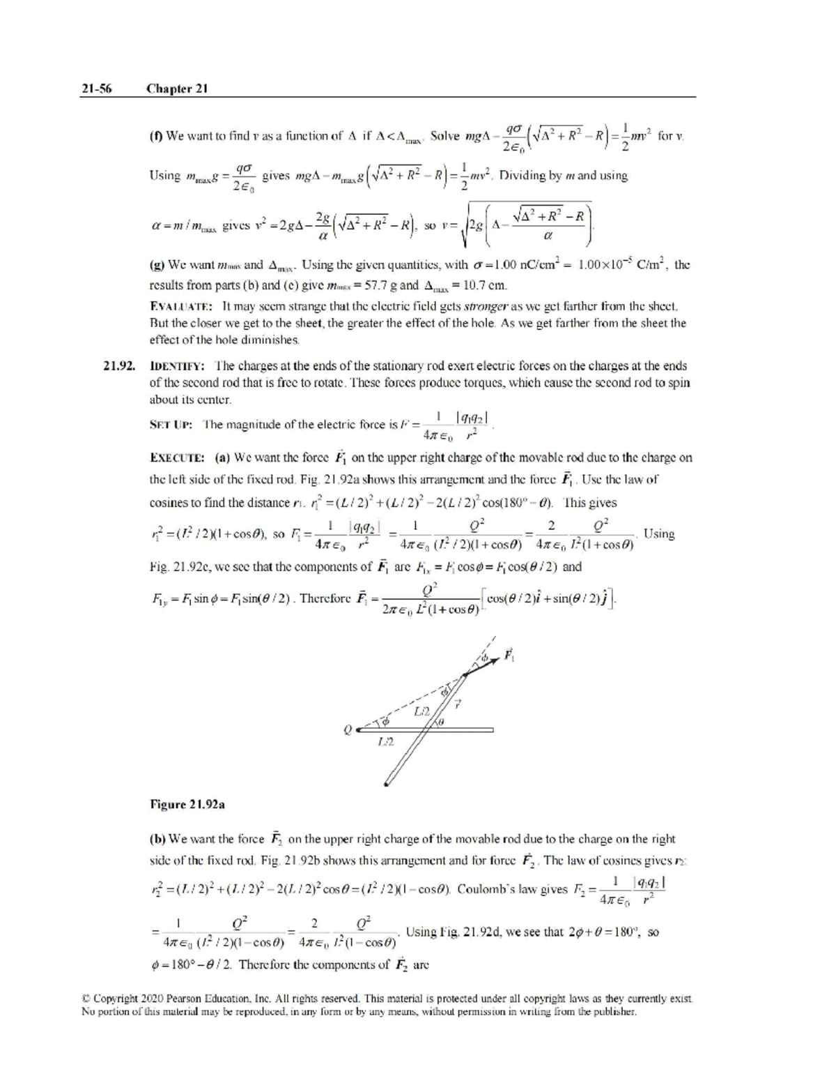University Physics (PHYS 101) Chapter 21: Electric Forces and Torques ...