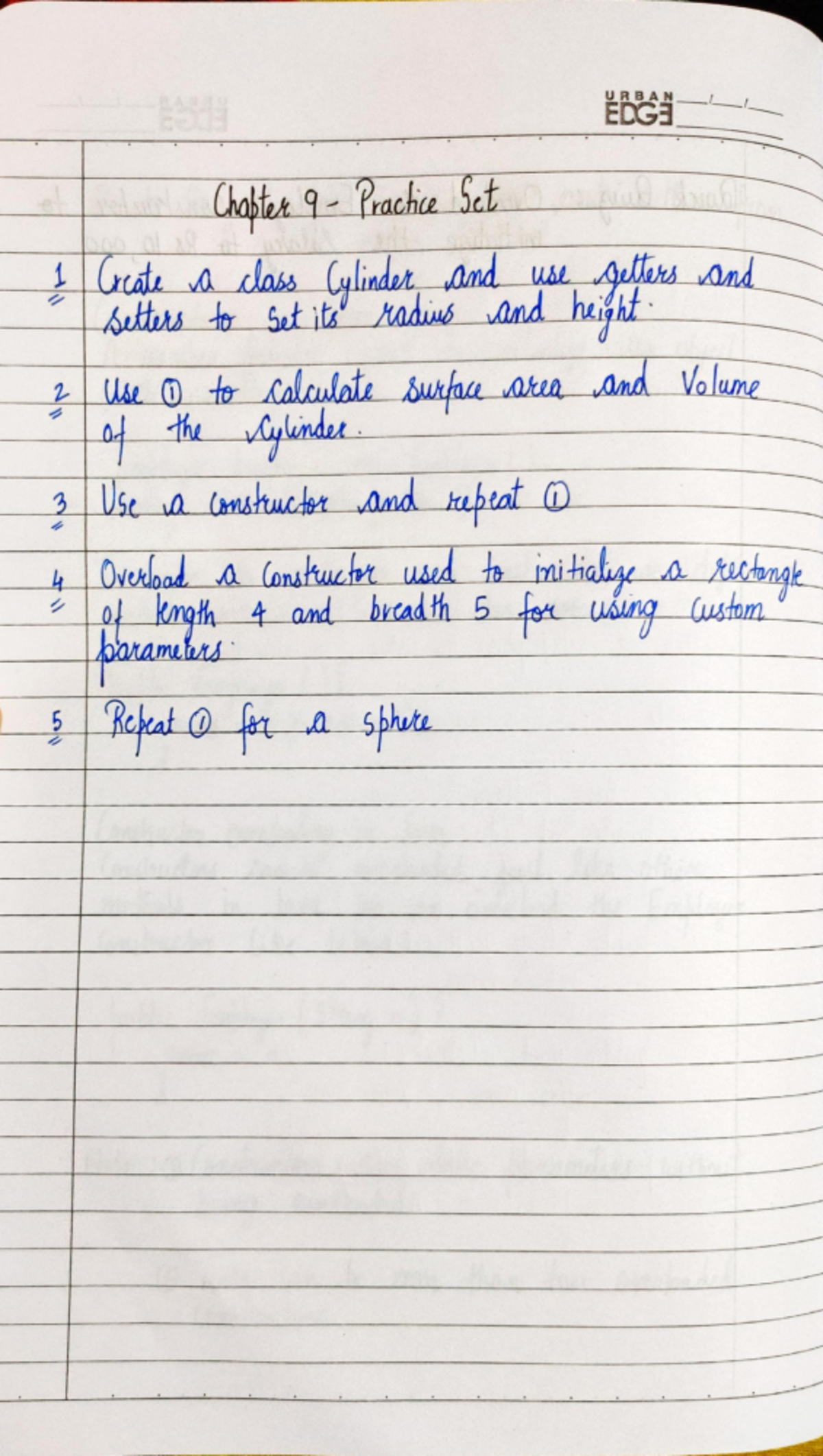 Ch9 notes and PS - Engineering - URBAN EDG3 Chapter 9 Practice Set 1 ...