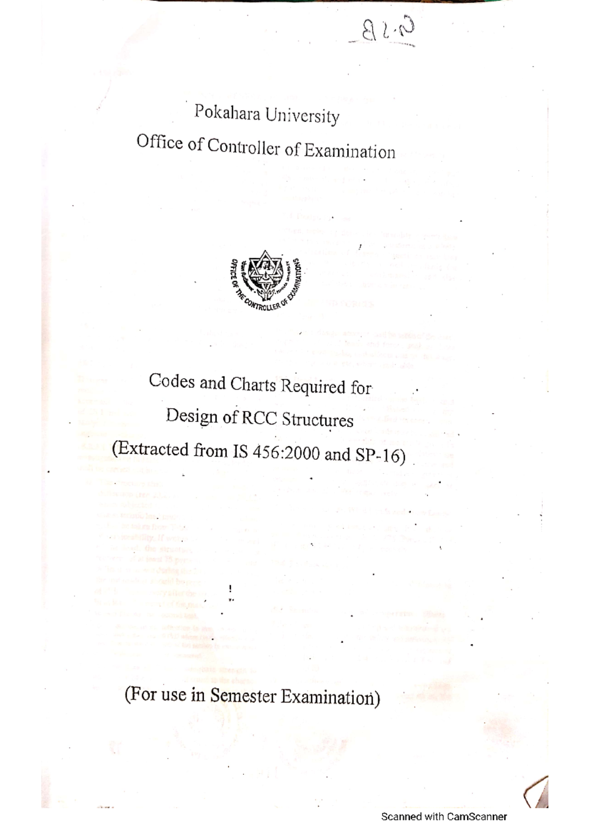 RCC-CODE: Comprehensive Overview of RCC Code Regulations - Studocu
