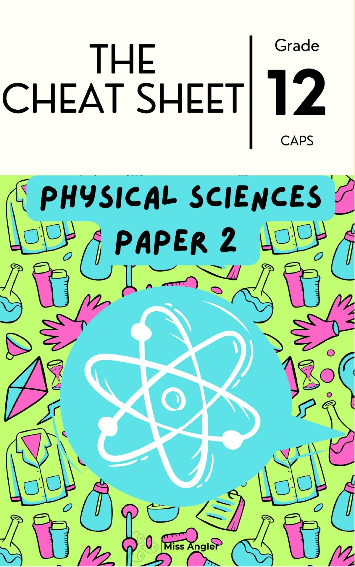 Grade 12 Physical Sciences Paper 1 Cheat Sheet: Essential Study Guide ...