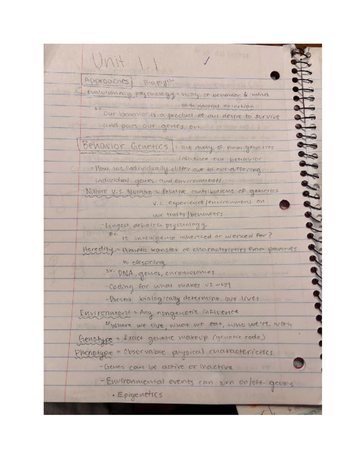 Final Exam Review Notes for Course Code 300BF: Evolutionary Psychology ...