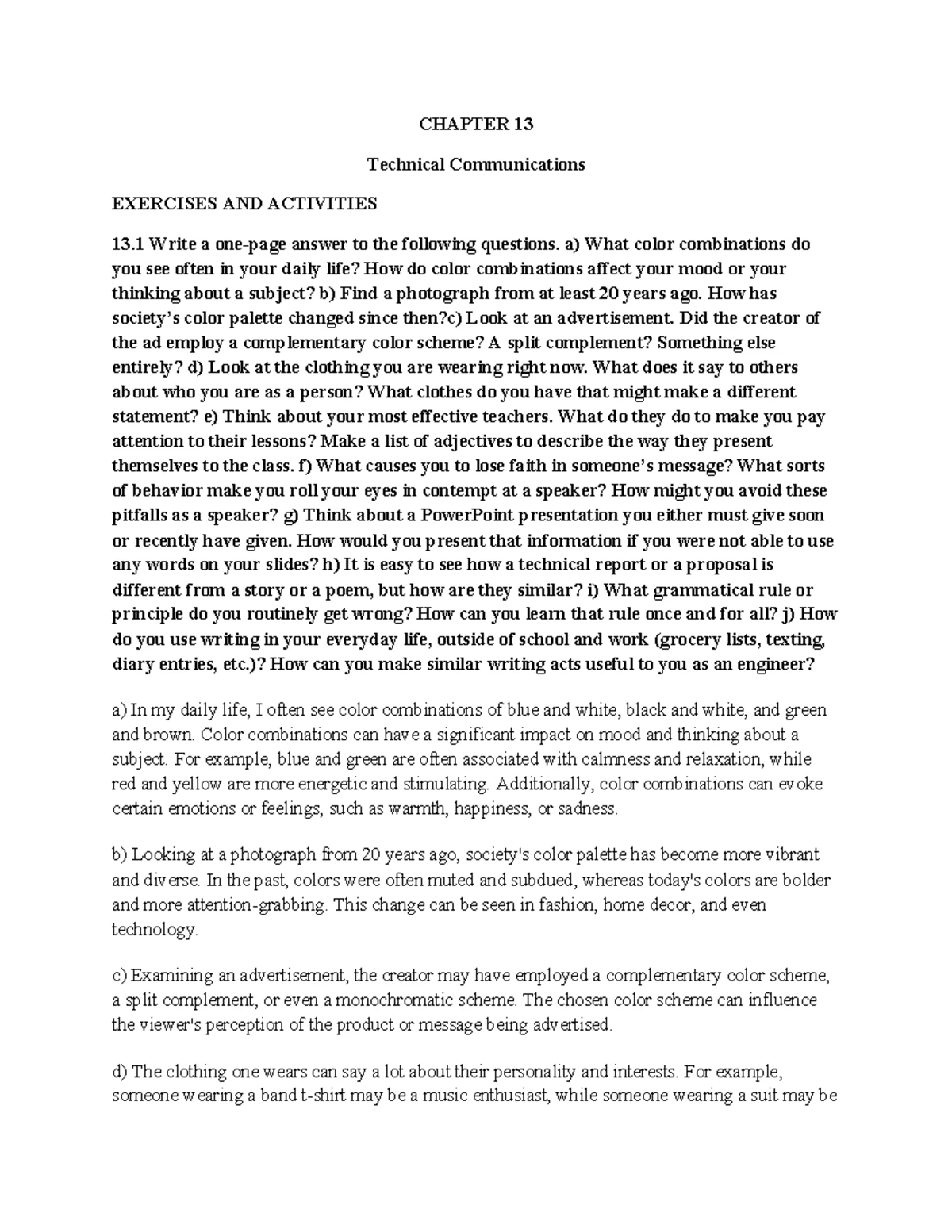 Engineering Design Chapter 12 - Notes and Activities - Studocu