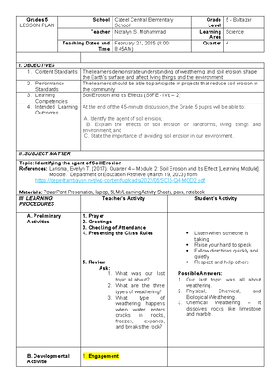 LP Intervention ABC DAY1 - DETAILED LESSON PLAN IN ENGLISH 2 I ...