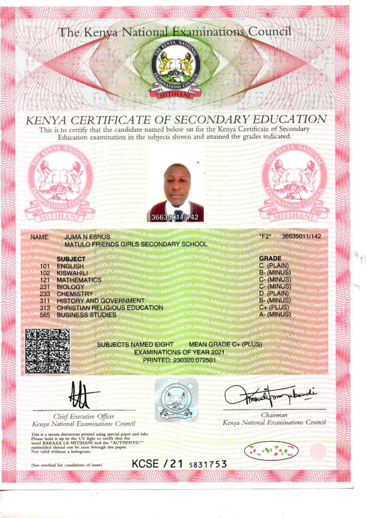 KCSE - My Research for Academia - Studocu