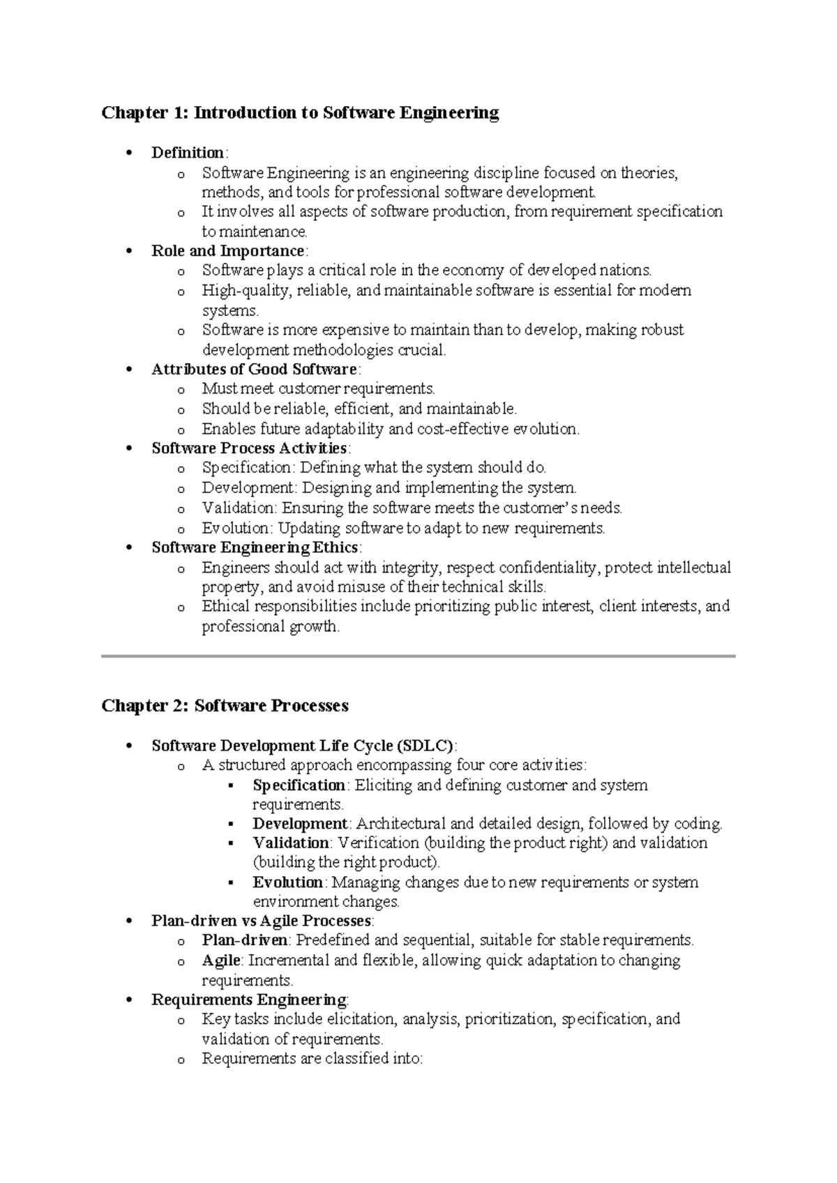 Software Engineering Group Project: Requirements & Topics Overview ...