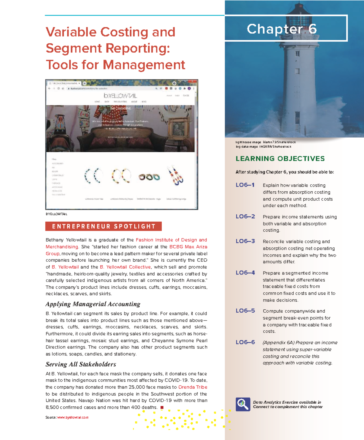 Variable Costing and Segment Reporting: Management Tools in Chapter 6 ...