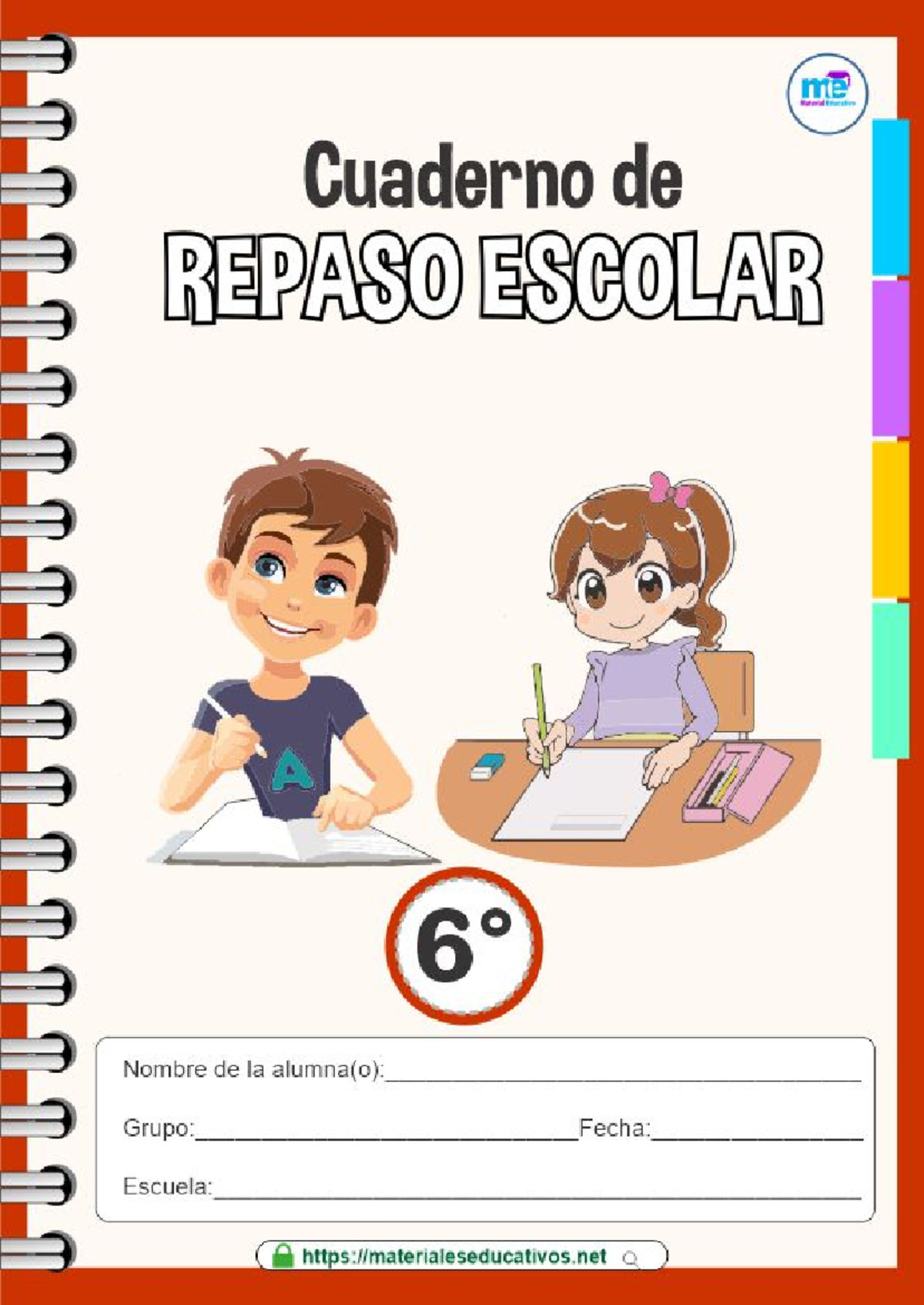 6° cuadernillo para vacaciones segundo grado primaria - Autorizado para ...