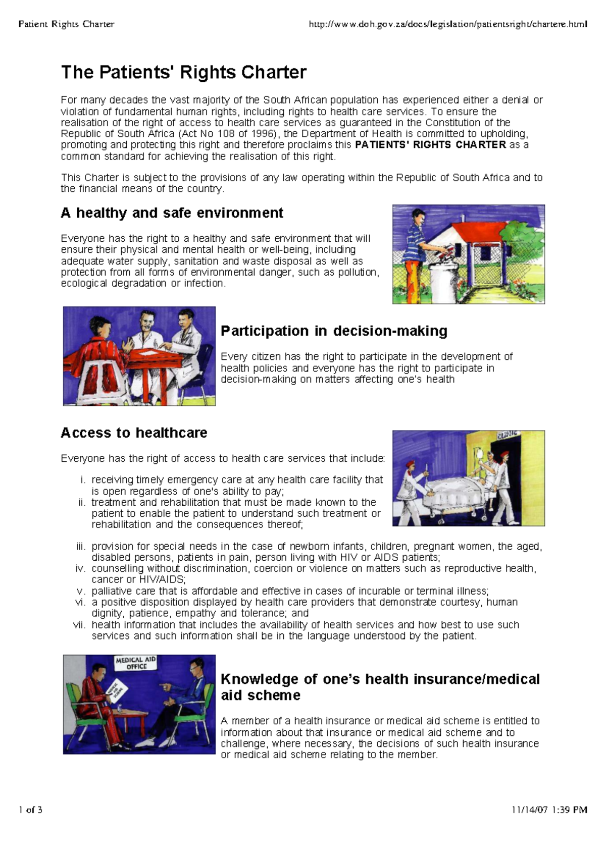 Patient rights charter - gov/docs/legislation/patientsright/chartere ...